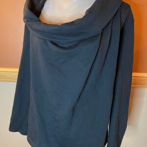 Champion Black Cowl Neck Sweatshirt